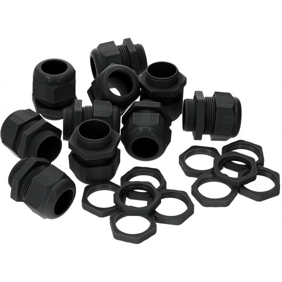 Çetinkaya CRS-07B PG07 Standart Polyamid Rakor Siyah | Endüstriyel Kablo Çözümleri